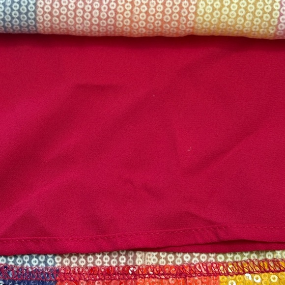 Olivia Rubin Flora Cami Pre Fall Stripe Sequin Lace Camisole Top Size 6 NEW NWT - Picture 11 of 12